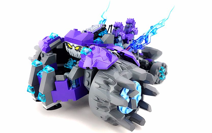乐高lego未来骑士团nexo70350石头三兄弟的进攻【月光砖厂】