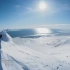 超唯美震撼的延时摄影 北极极地夏天永不落的太阳