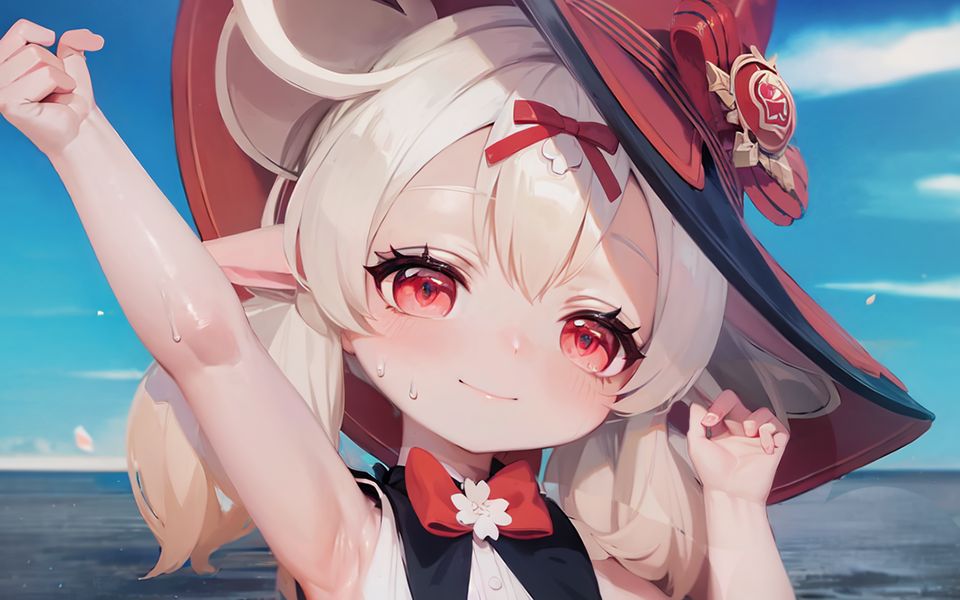 [AI Animation] Kori's new clothes are a little hot ❤️
