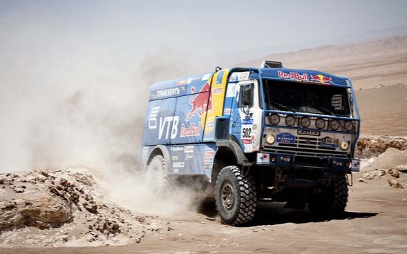 卡玛兹2015达喀尔赛车测试(teaser kamaz-master dakar 2015-1)