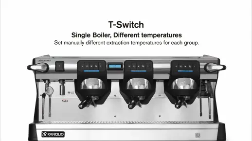 兰奇里奥 Rancilio Classe 7咖啡机 半自动商用意式咖啡机 强劲的蒸汽系统制作出细腻、绵密的奶泡,无论是制作拿铁、卡布奇诺等奶咖饮品都能游刃有余。