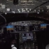驾驶舱视角 肯尼亚航空公司的波音787-8从曼谷国际机场起飞