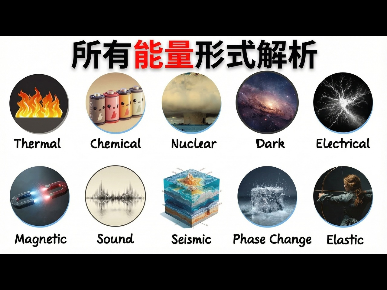 【中配】每一种能量形式解析 - ThoughtThrill