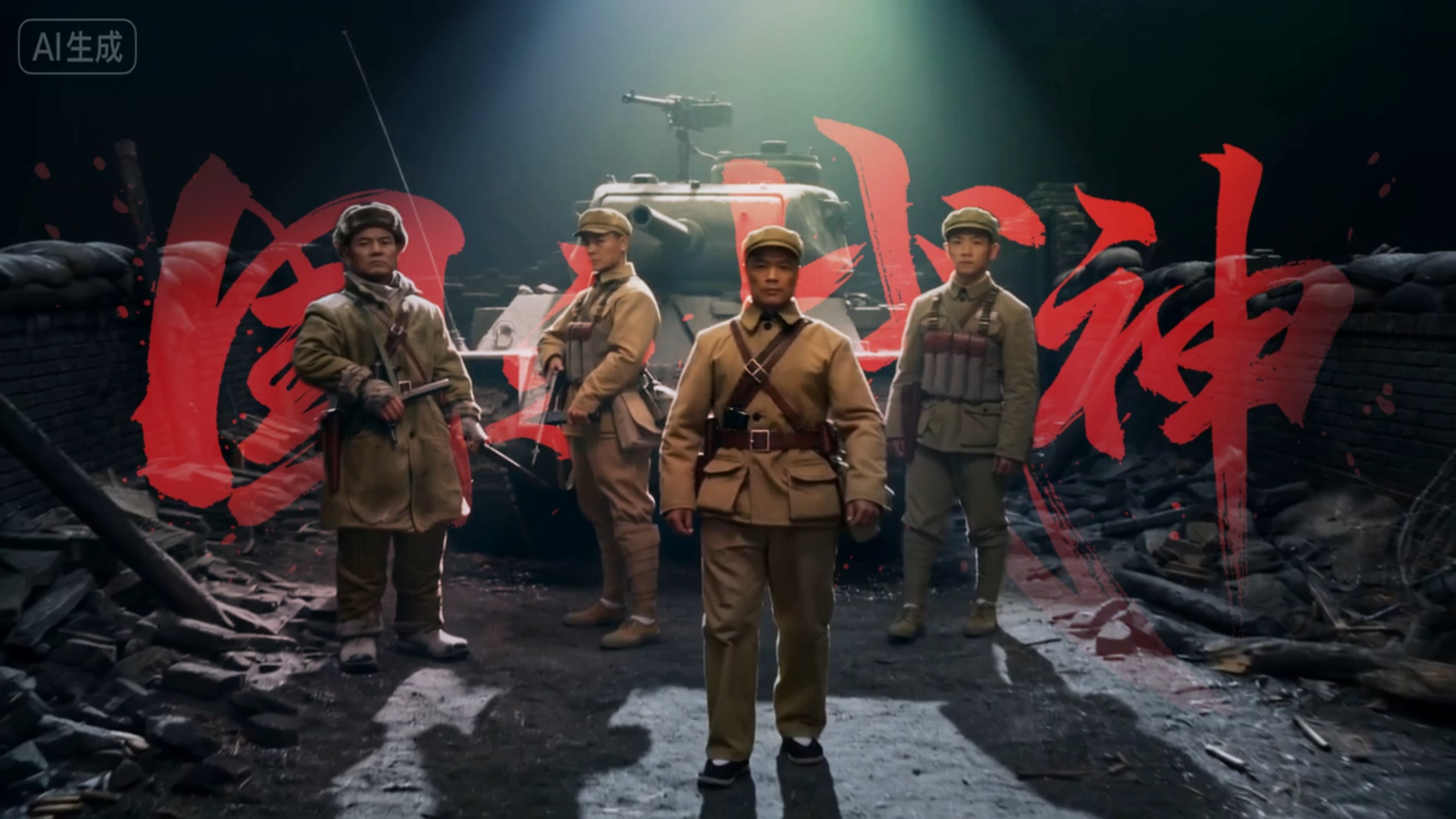 用ai复活英雄，共和国战神