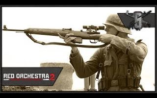 【1080P】终于刷出了带镜的G-41！红色管弦乐队2德军狙击手视频