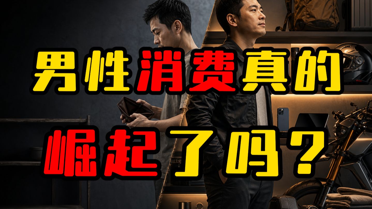男性消费真的崛起了吗？从不如狗，到6万亿蓝海。是洗脑还是现实？
