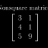【熟肉】线性代数的本质 - 06补充说明 - 非方阵