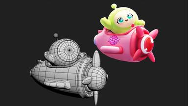 【<em class="keyword">3dmax</em>零基础】33分钟学会建模蛋仔派对飞机！新手小白建模教程