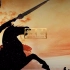 古战场视频舞台背景led京剧戏曲演出舞台背景大屏古代战争军队视频素材