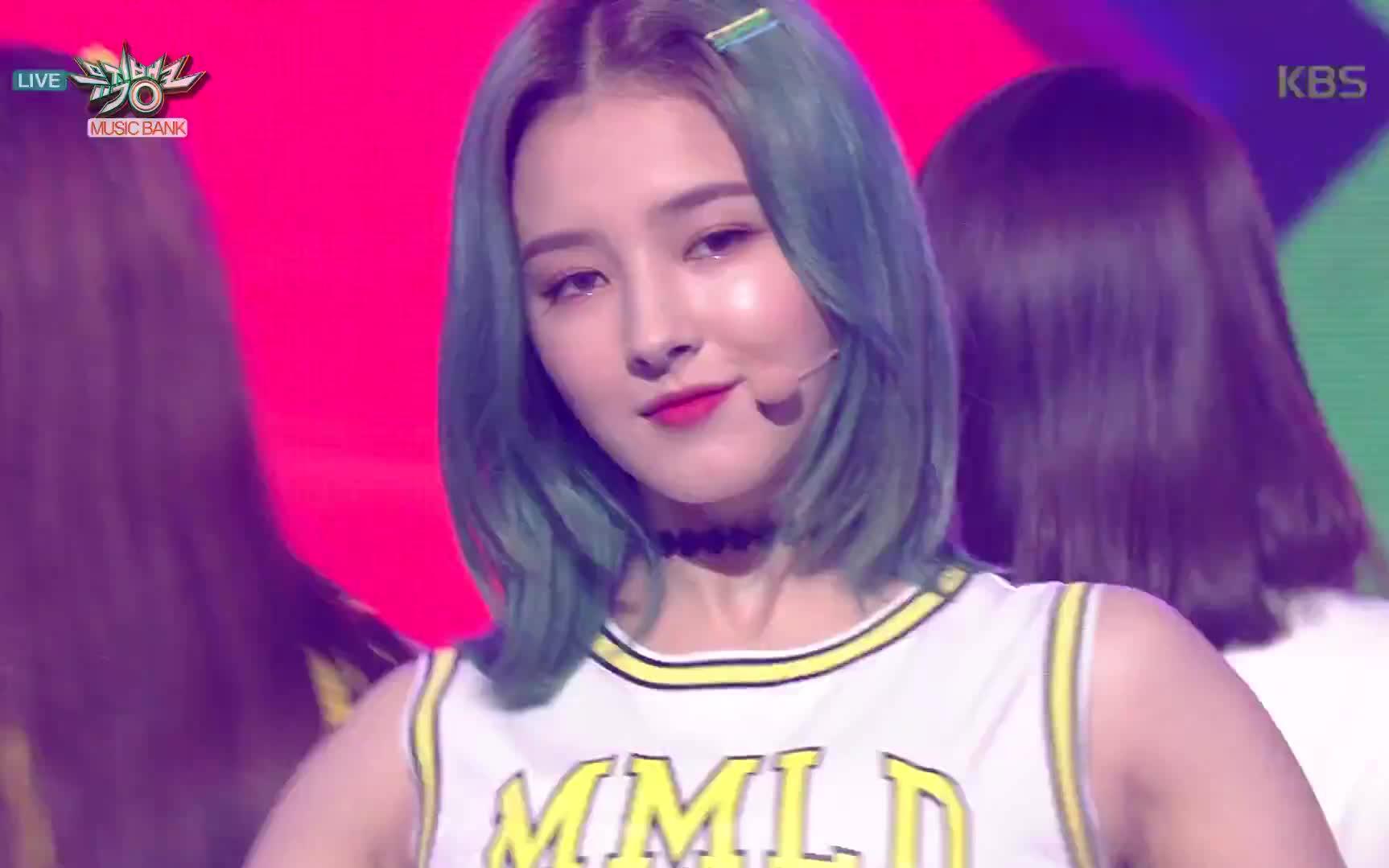 momoland180706kbs音乐银行baam现场