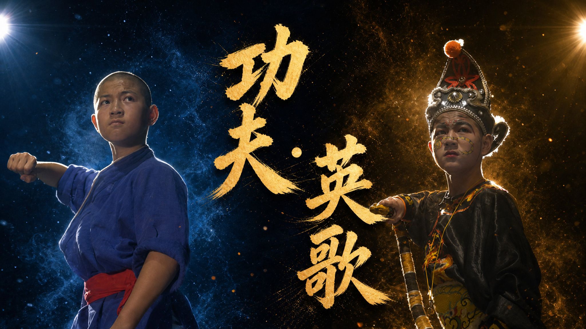 带七个练了八年功夫的孩子，去跳一支中华战舞