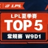 【LPL夏季赛TOP5】常规赛W9D1：灵罗妙手引针来 圣霭护体丝缕缠
