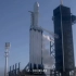 美国spaceX重型猎鹰火箭发射以及发动机回收全过程直播录像