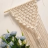 Macrame编织波西米亚风植物挂毯装饰