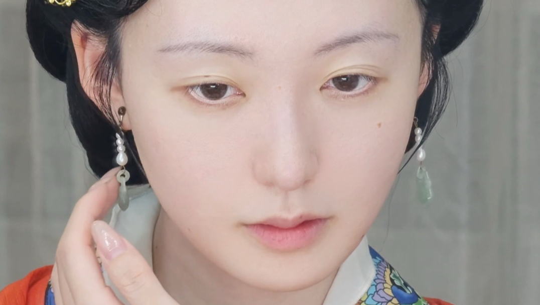 当我做完造型突然想：神仙也可以不化妆吧？