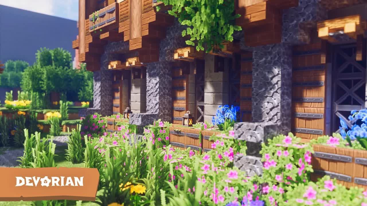 我的世界蒸汽朋克《Devorian SteamPunk》材质包最新版！4K演示，内含下载链接~