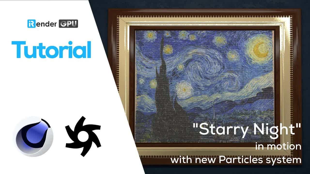 【中配】【C4D Scene Node】动态绘画