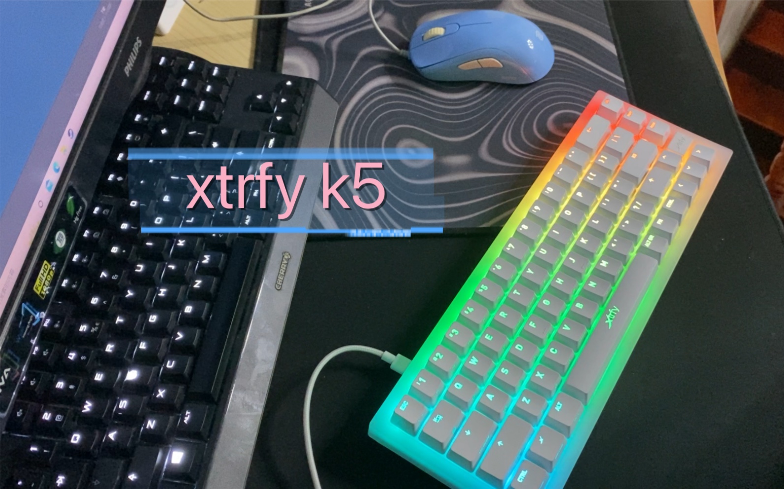 xtrfy k5白色开箱