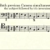巴赫14首卡农 BWV 1087 分析