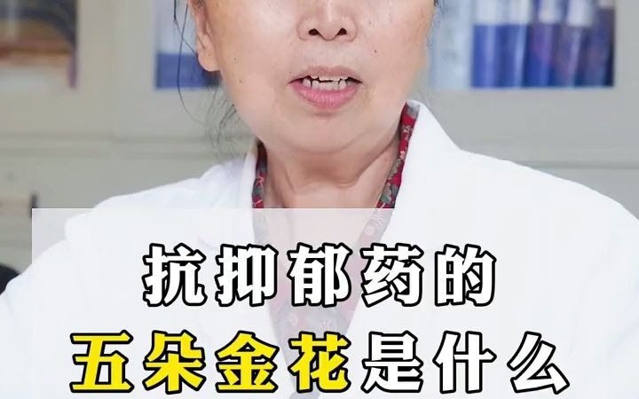 抗抑郁药的五朵金花是什么?_哔哩哔哩_bilibili