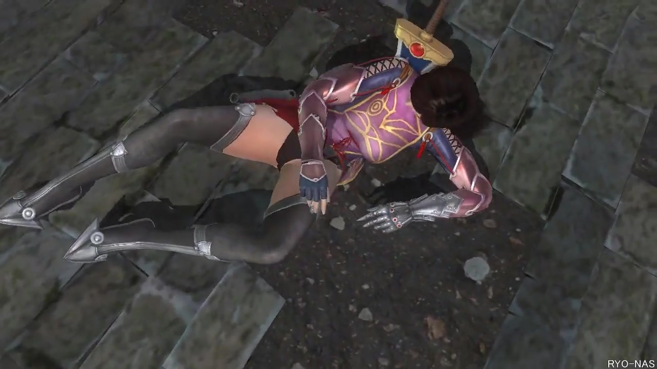 【doa5lr ryona】こころ kokoro ファルコムコス 透明