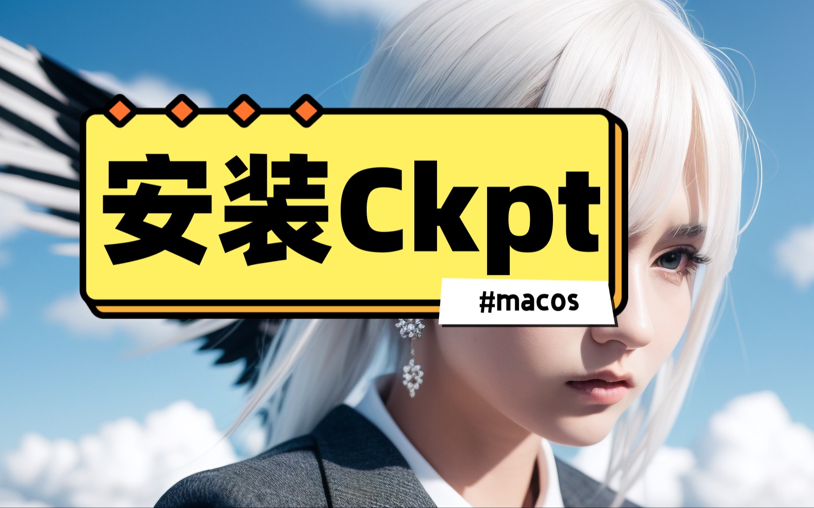Ckpt模型【安装】macOS