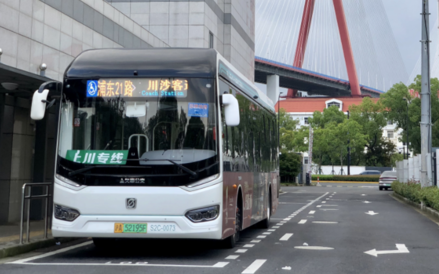 上川专线 公交车 方向 川沙客运站