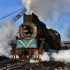 【搬运视频】【中国铁路】黑龙江省齐齐哈尔市富拉尔基区第二发电厂的建设型蒸汽机车们和黑化集团的上游型蒸汽机车们