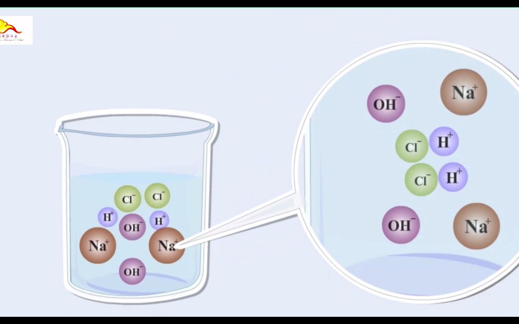 中和反应的微观过程