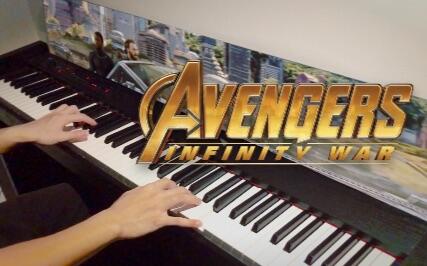 【钢琴】《复仇者联盟》主题曲 The Avengers - Main Theme 电影原声 (Piano Version)