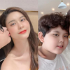 女歌手离婚后独自带娃，10岁儿子如绅士特别体贴，母子二人像朋友
