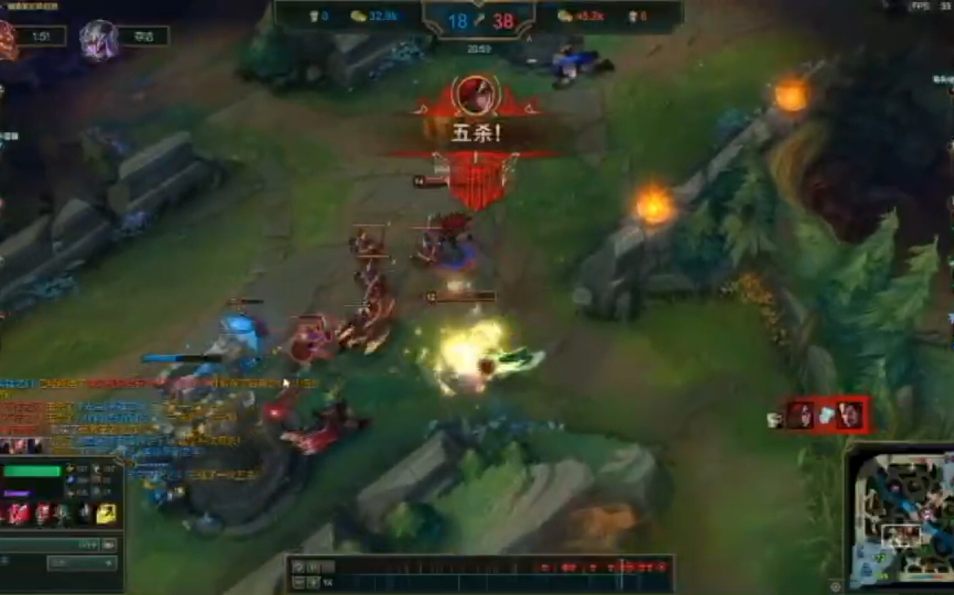 #卡特5杀 #pentakill #lol 你前所未见的游戏玩法