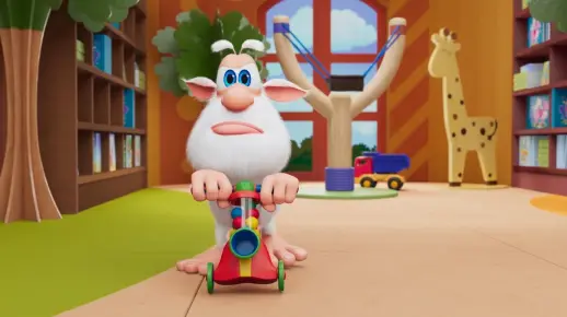 Booba布巴合辑18 锡罐麻烦 牙仙子 玩具店 火车 火车劫案 藏宝图 不给糖就捣蛋