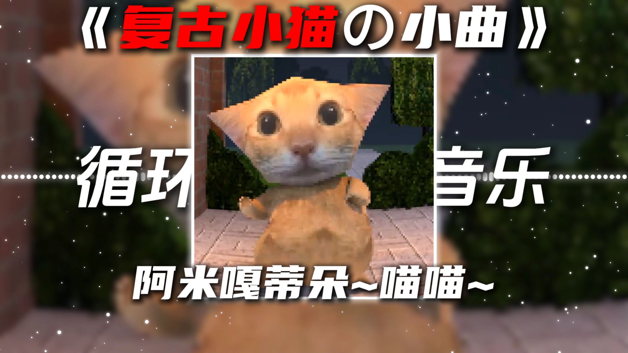 循环歌单|《阿米嘎蒂朵の小曲》《复古小猫の小曲》Montagem Miau