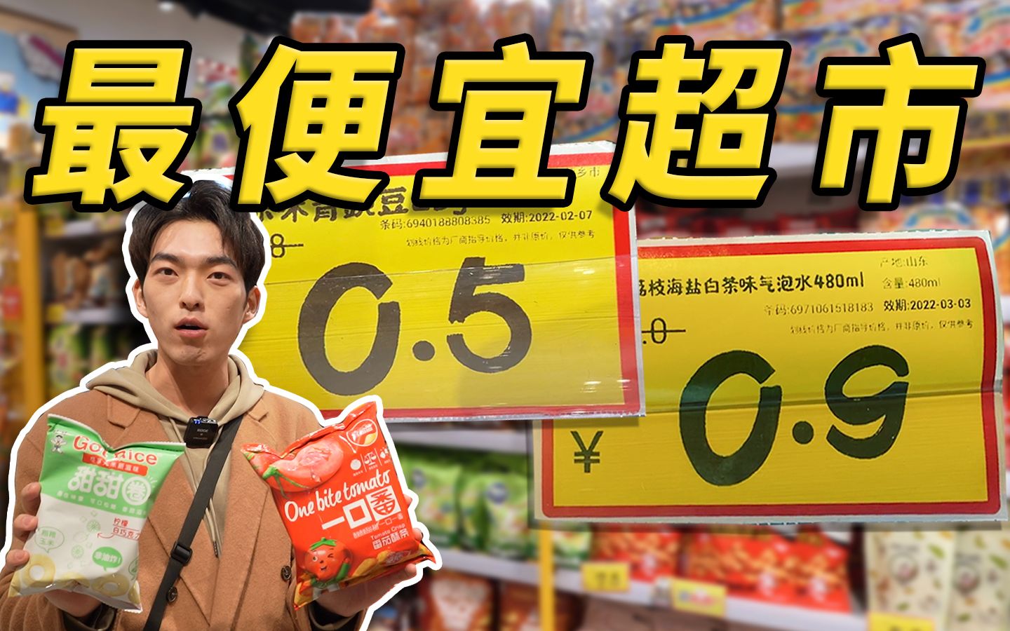 上海最便宜的超市能有多离谱！？超过1元我嫌贵！