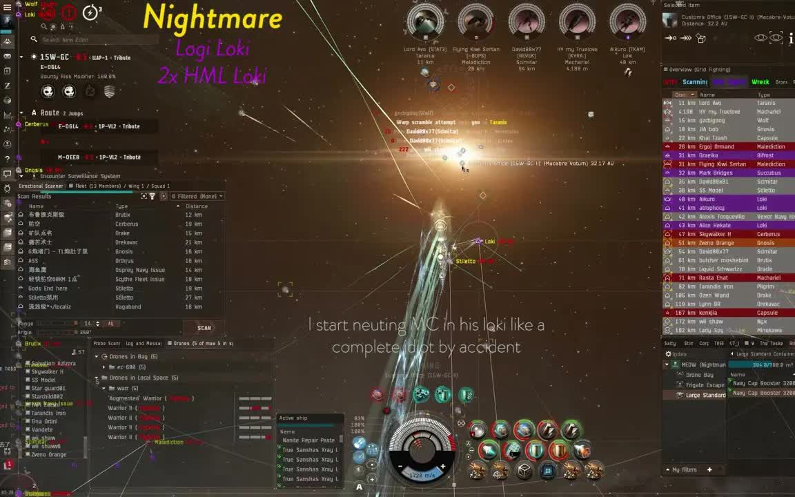 EVE Online PvP Nightmare Against All Odds Staying Alive_哔哩哔哩_bilibili