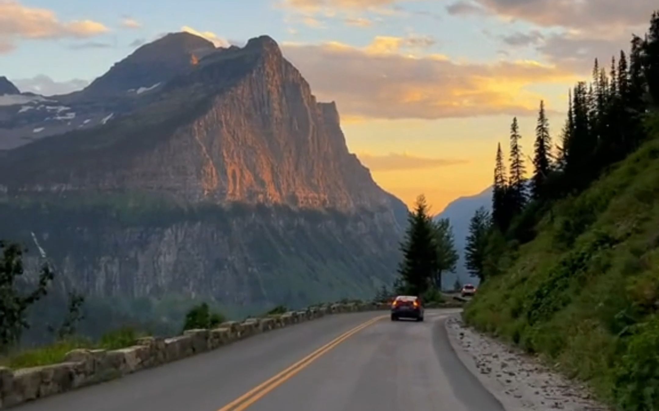 喜欢这种开车的氛围
