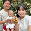 不管做什么只要一家人在一起就很满足啦