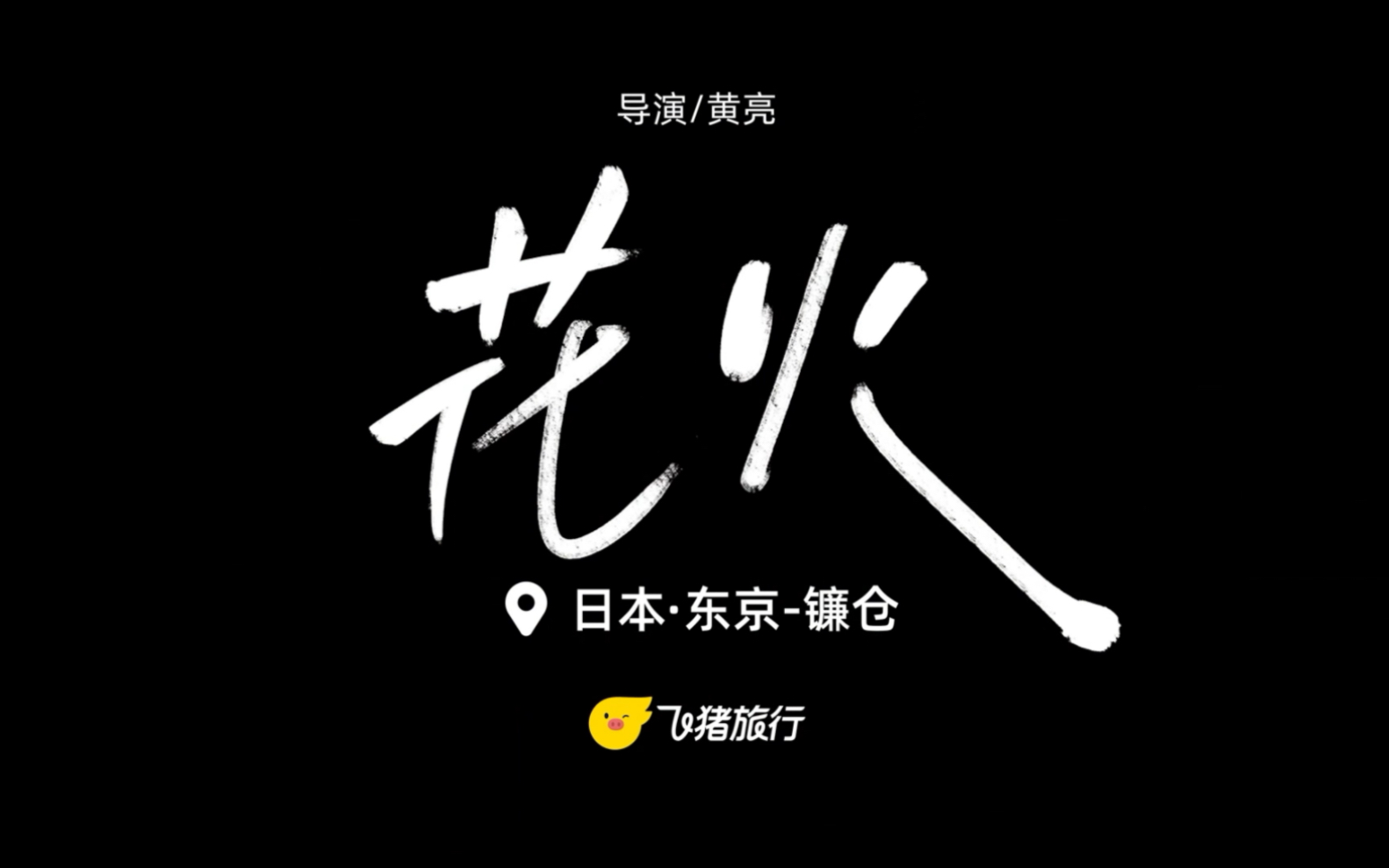 飞猪旅行「人生酷地图」之花火哔哩哔哩bilibili