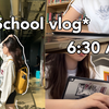 国际高中生的6:30高三日常Vlog