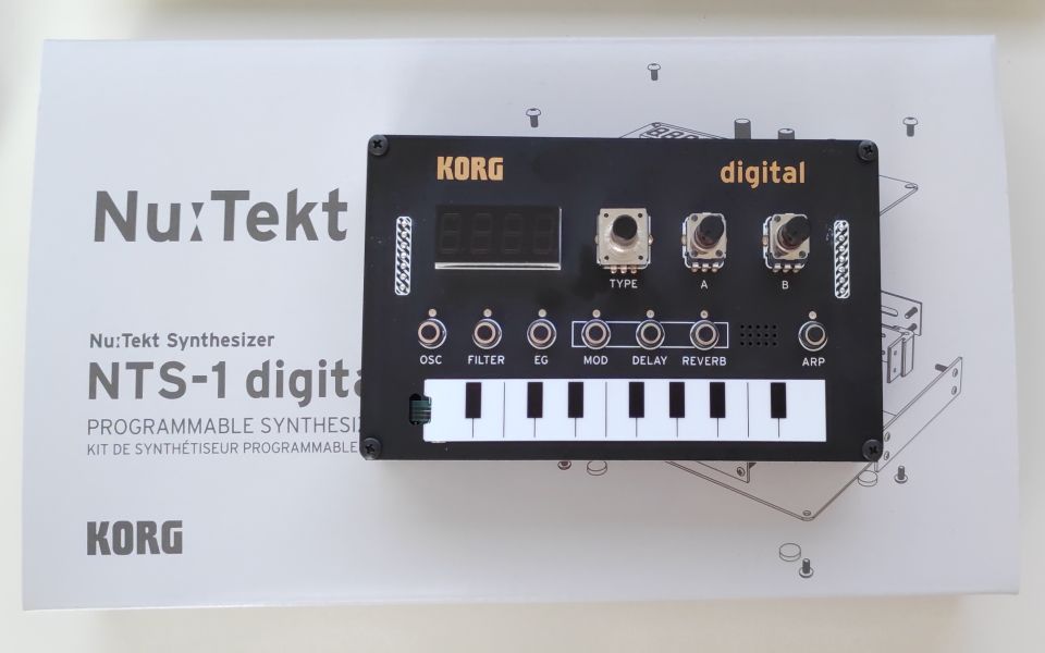 Korg Nu-Tekt NTS-1 digital kit 开箱和组装-哔哩哔哩