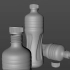 【C4D建模练习】每日一练/饮料瓶、螺纹瓶口、瓶盖建模