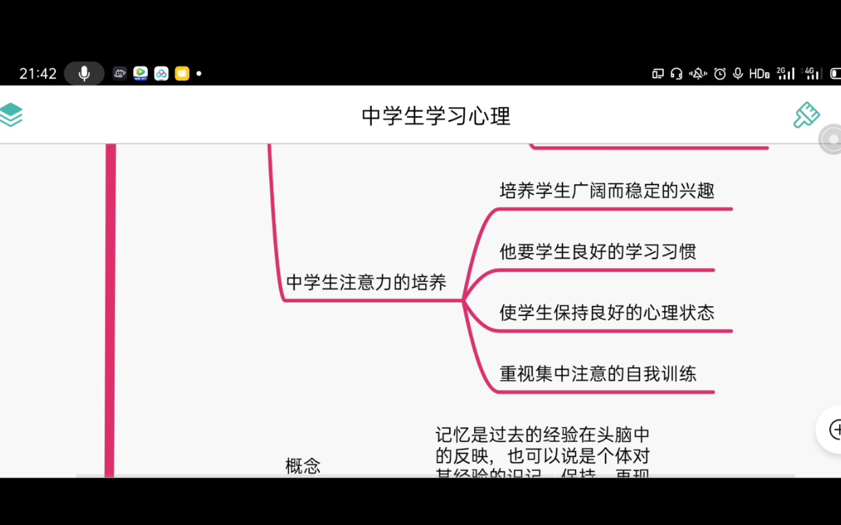 教育知识与能力 中学 第四章中学生学习心理第一节认知过程 注意和记忆 哔哩哔哩 つロ干杯 Bilibili