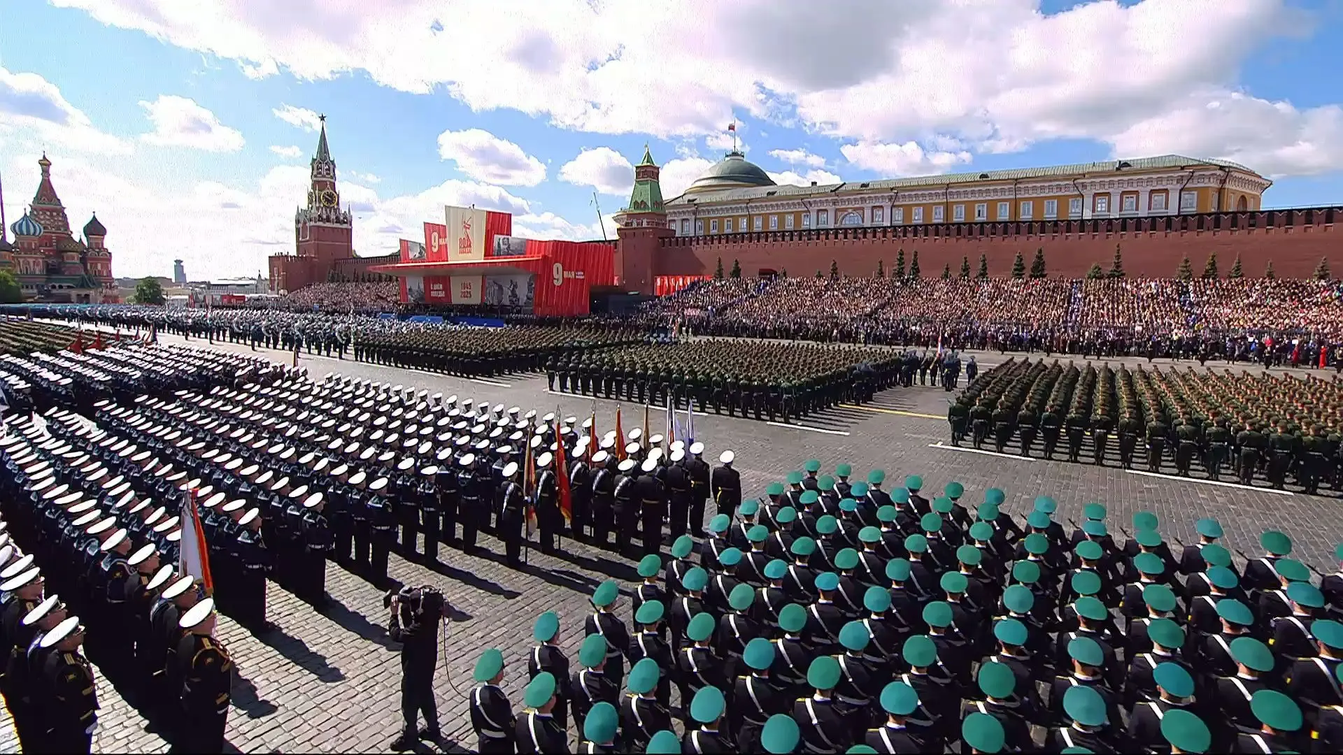 【80周年胜利日】2025俄罗斯莫斯科红场阅兵