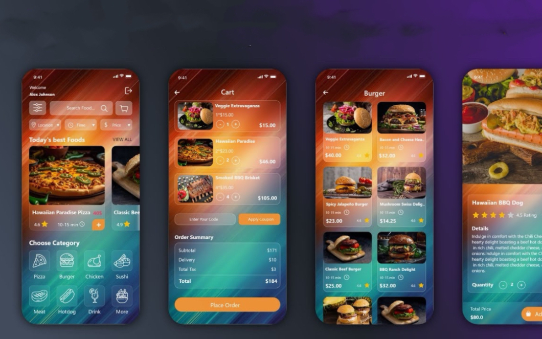 Android studio 毕设案例 餐厅APP开发设计