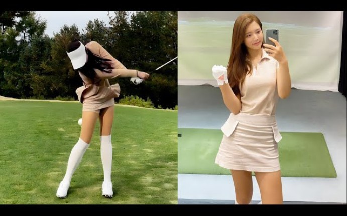 Beautiful looks and sexy swing!