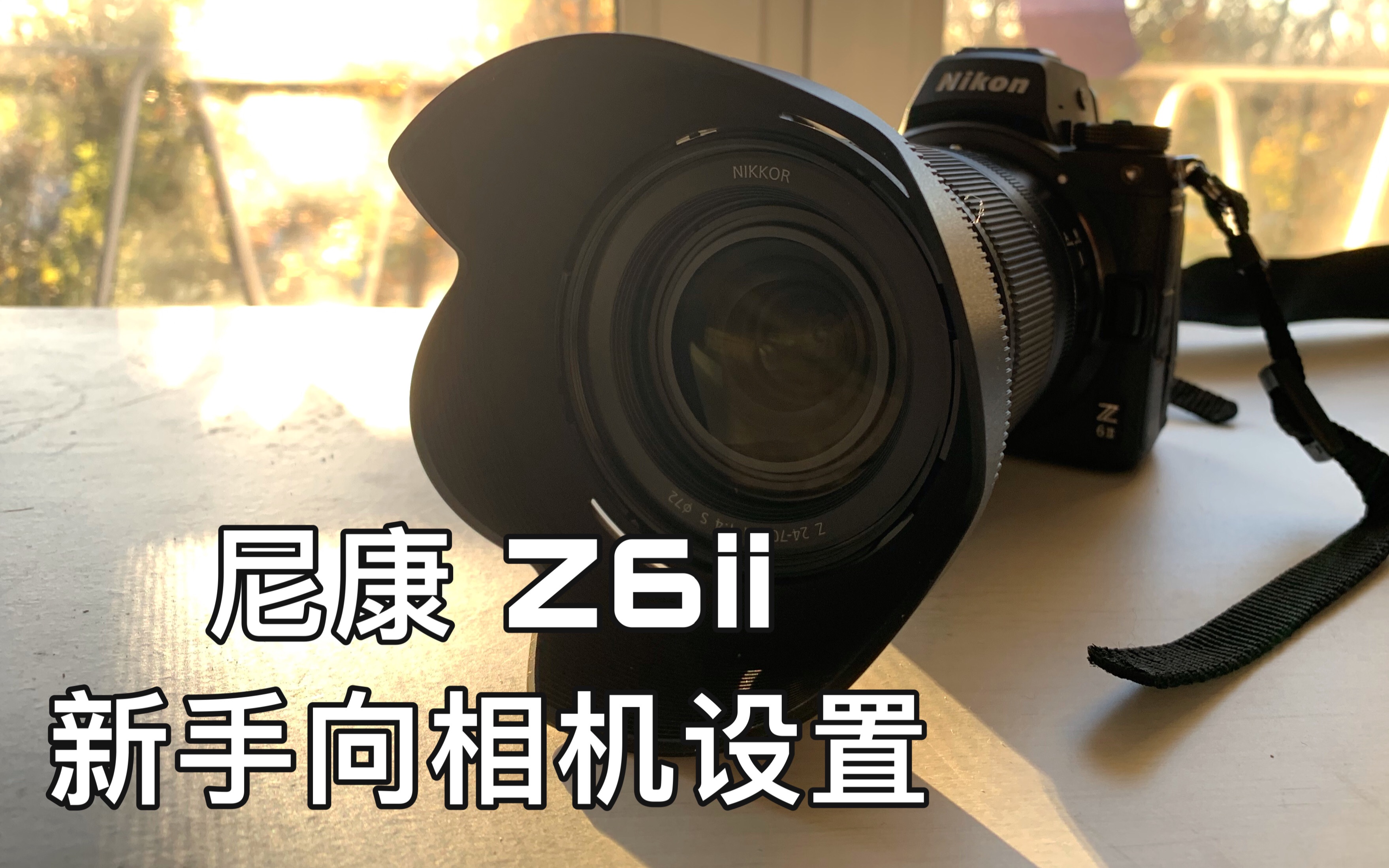 尼康Z6ii｜新手向相机基础设置｜试拍