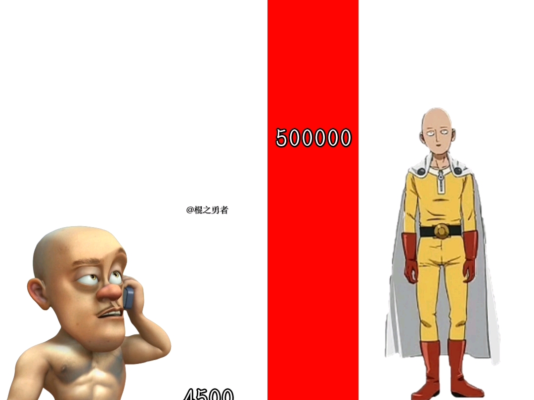 光头强VS琦玉 战力对比