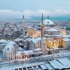 【超清-土耳其】冰天雪地的伊斯坦布尔—哈吉亚索菲亚清真寺和博斯普鲁斯海峡（1080P高清版，2022.4）