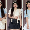 172/145斤高个子微胖女生夏日小清新穿搭｜平价穿搭｜甜妹穿搭